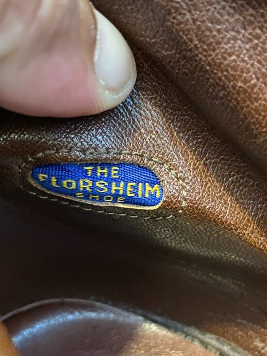 Vintage 1970s Men\'s FLORSHEIM Beatles Brown Leather Side Zipper Ankle Boots main image 10
